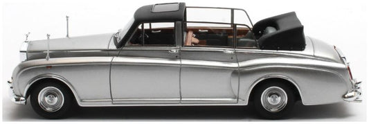 Rolls Royce Phantom VI Landaulette Silver Metallic 1973 1:43 – diecast model (view 2)