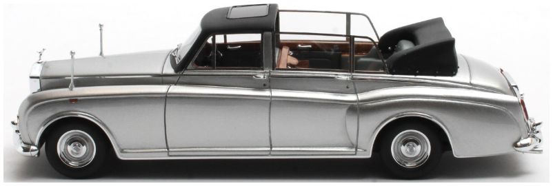 Available to Order – Rolls Royce Phantom VI Landaulette Silver Metallic 1973 1:43 (MAX 41705-163)