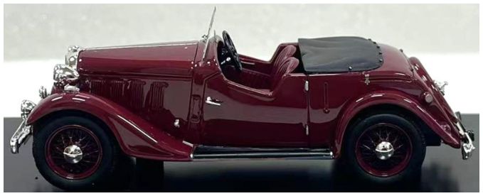 Available to Order – Rover 12HP(P1) Tourer Maroon 1934-1935 1:43 (MAX 41706-132)