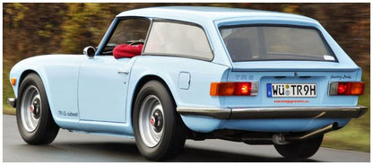 Available to Order – Triumph TR6 Shooting Brake Blue 1:43 (MAX 41902-021)