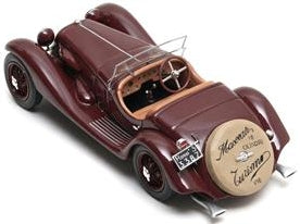 Maserati V4 Sport 16 29 Maroon 1:43 Matrix Model (view 2)