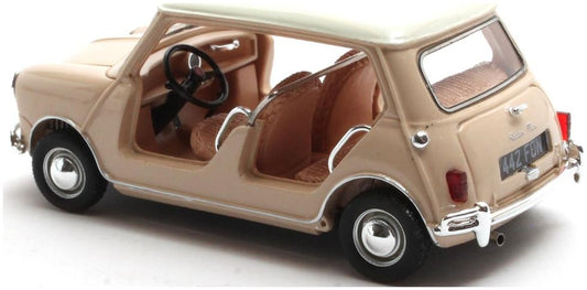 Available To Order – Mini Beach Car Beige/White 1962 1:43 Matrix Model (MAX MM430143)