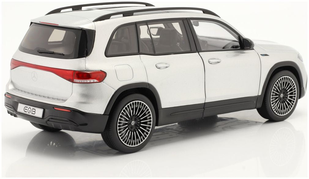 Mercedes EQB 2021 Iridium Silver 1:18 - NZG 1:18 – diecast model (view 2)