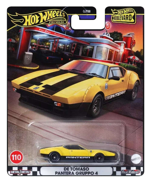 1:64 Hot Wheels Boulevard No 110 De Tomaso Pantera Gruppo 4 HRT75