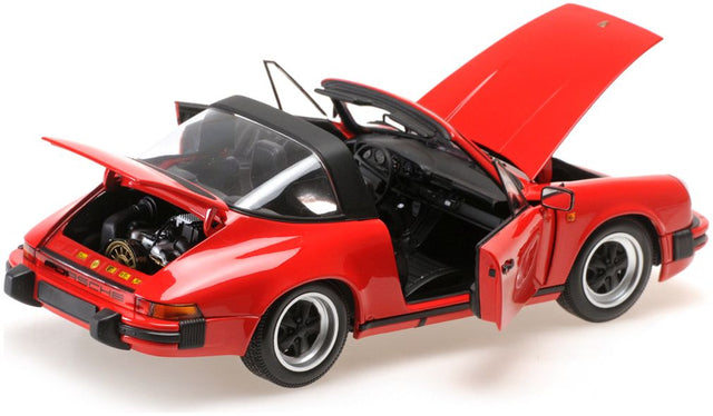 Available to Order – Porsche 911 Carrera 3.2 Targa - 1983 - Red 1:18 (MIN 100 063061)