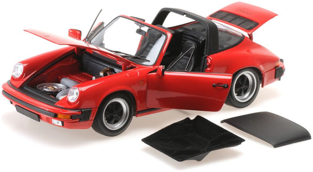 Available to Order – Porsche 911 Carrera 3.2 Targa - 1983 - Red 1:18 (MIN 100 063061)