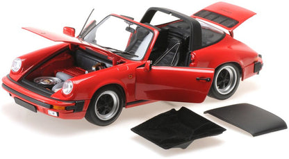 Available to Order – Porsche 911 Carrera 3.2 Targa - 1983 - Red 1:18 (MIN 100 063061)