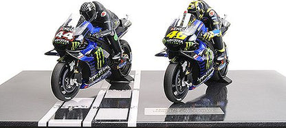 Available to Order – Yamaha Yzr-M1 - Set 2 Bikes 2019, Hamilton/Rossi, Valencia Test 1:12 (MIN 122 194446)