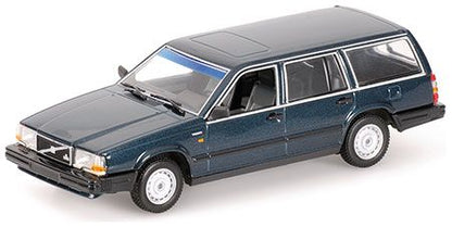 Available to Order – Volvo 740 Gl Break - 1986 Dark Green Metallic 1:18 (MIN 155 171771)
