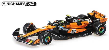 McLaren F1 Team MCL39 Lando Norris Winner Monaco GP 2025 1:64 Minichamps Model (view 4)