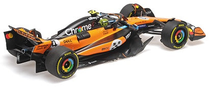 Available To Order – McLaren F1 Team MCL39 Lando Norris Winner Monaco GP 2025 1:18 Minichamps Model (MIN 537 252504)