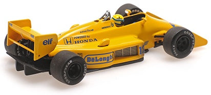 Lotus Honda 99T 1987, A. Senna, 1st Win Monaco, Dirty 1:43 Minichamps Model (view 2)