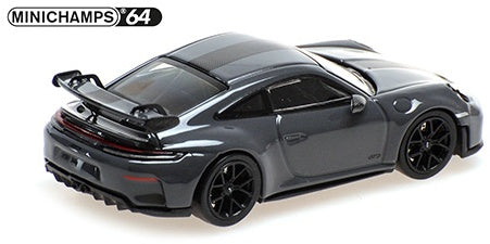 Available To Order – Porsche 911 (992.2) GT3 2025 Grey W Weissach Package 1:64 Minichamps Model (MIN 640 064225)