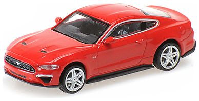 Ford Mustang - 2018 - Red 1:87 Minichamps Model (view 2)