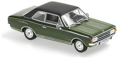 Opel Commodore A - 1970 - Green Metallic 1:43 Minichamps Model (view 2)