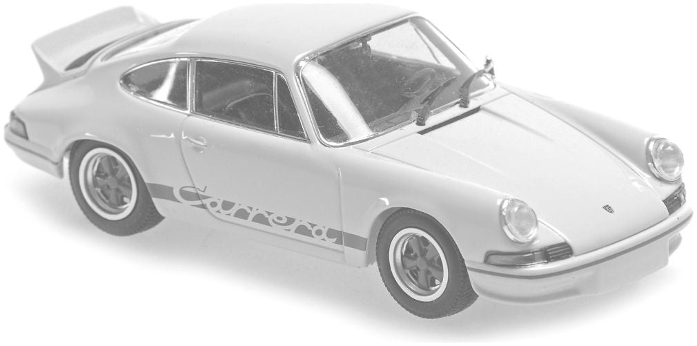 Porsche 911 Carrera Rs 3.0 1974 - White / W. Blue Decals 1:43 Minichamps Model (view 2)