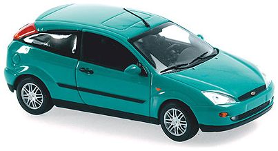 Ford Focus 2-Door - 1998 - Green Metallic 1:43 Minichamps Model (view 2)