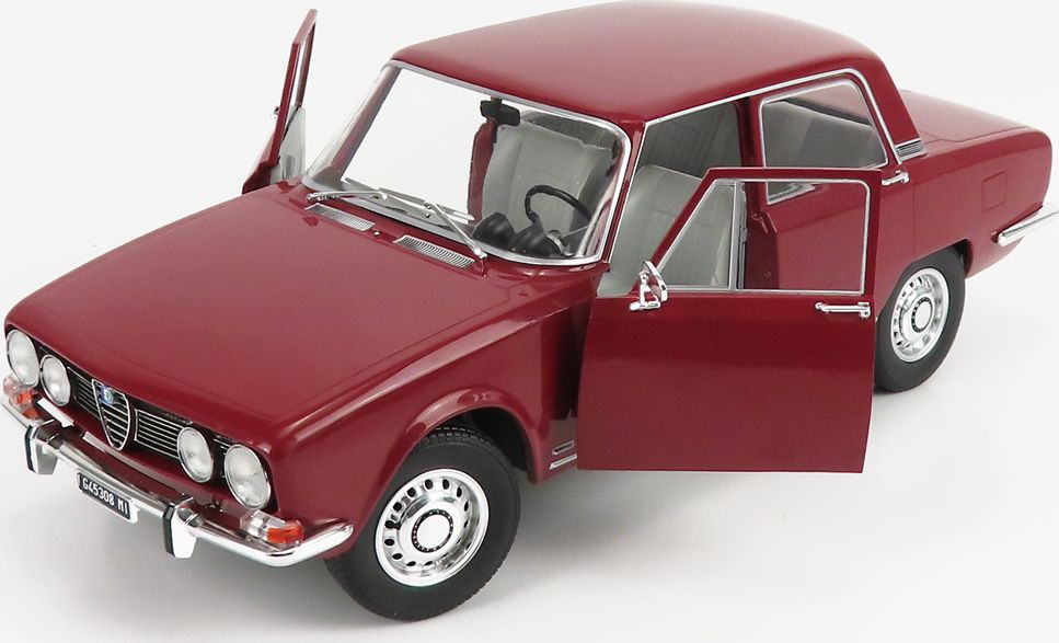 Available To Order – Alfa Romeo 1750 Berlina Series 1 1968 Prugna 525 Limited Edition 500 pcs 1:18 (MIT 200001)