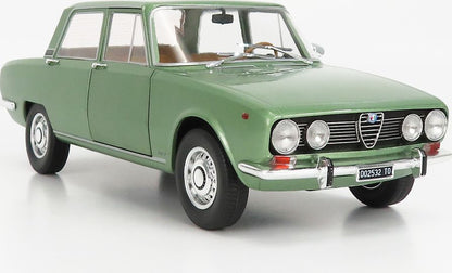 Available To Order – Alfa Romeo 1750 Berlina Series 2 1969 Olive Green Limited Edition 500 pcs 1:18 (MIT 200002)
