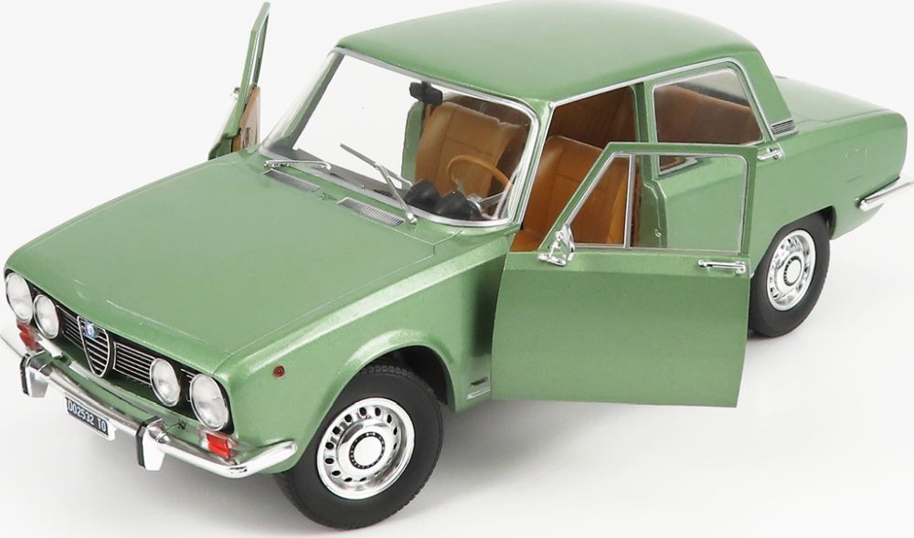 Available To Order – Alfa Romeo 1750 Berlina Series 2 1969 Olive Green Limited Edition 500 pcs 1:18 (MIT 200002)