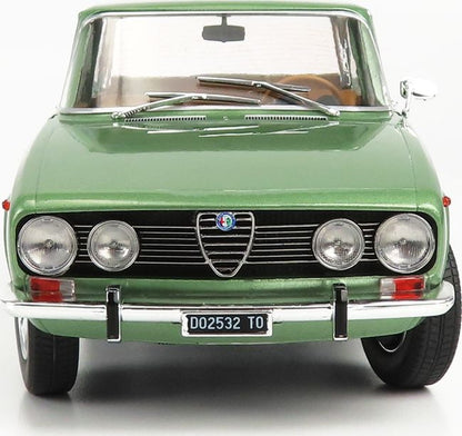 Available To Order – Alfa Romeo 1750 Berlina Series 2 1969 Olive Green Limited Edition 500 pcs 1:18 (MIT 200002)