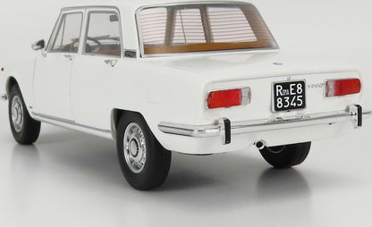 Available To Order – Alfa Romeo 1750 Berlina Series 2 1969 White Limited Edition 500 pcs 1:18 (MIT 200003)
