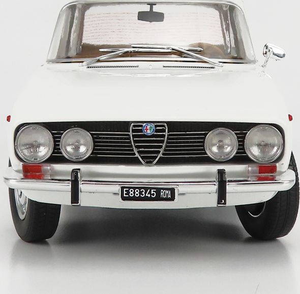 Available To Order – Alfa Romeo 1750 Berlina Series 2 1969 White Limited Edition 500 pcs 1:18 (MIT 200003)
