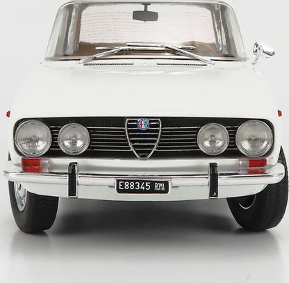 Available To Order – Alfa Romeo 1750 Berlina Series 2 1969 White Limited Edition 500 pcs 1:18 (MIT 200003)