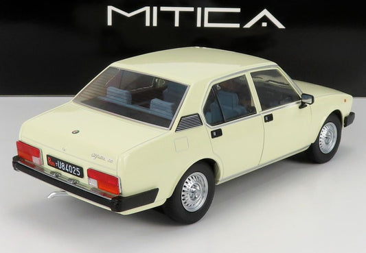 Available To Order – Alfa Romeo Alfetta Berlina 2000L 1978 Ivory 103 Limited Edition 500 pcs 1:18 (MIT 200011)