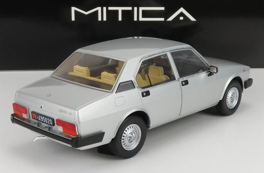 Available To Order – Alfa Romeo Alfetta Berlina 2000L 1978 Silver 749 Limited Edition 500 pcs 1:18 (MIT 200013)