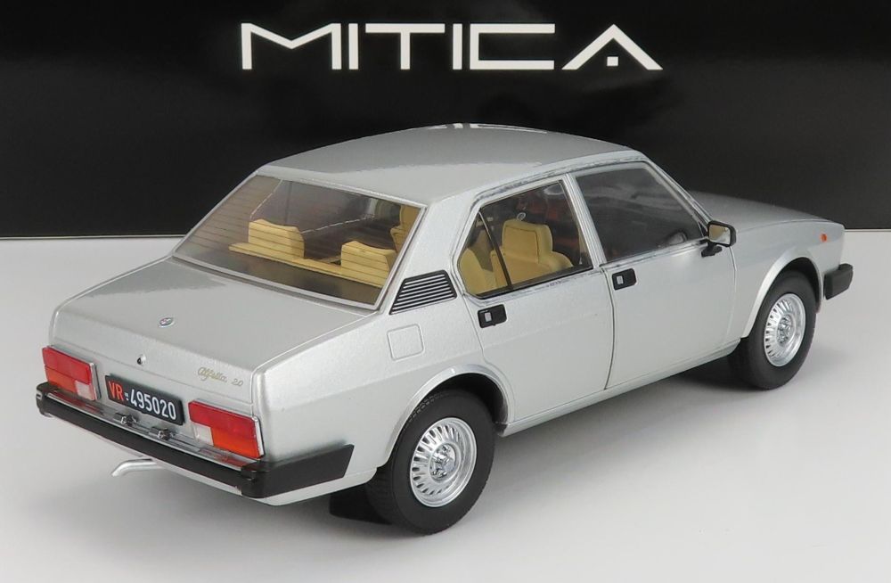 Available To Order – Alfa Romeo Alfetta Berlina 2000L 1978 Silver 749 Limited Edition 500 pcs 1:18 (MIT 200013)