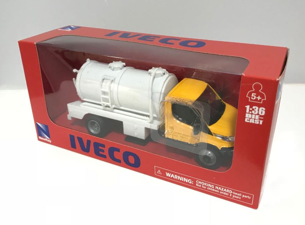 Available to Order – Iveco Daily w/High Reach Platform Blue Cab 1:36 (NEW 15873B)