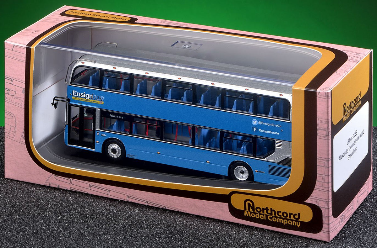 ADL Enviro400MMC Ensign Bus (132 YX66 WLH) 1:76 – diecast model (view 2)