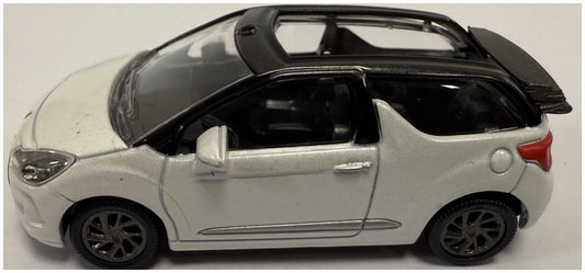 Available To Order – Citroen Ds 3 Cabrio 2014 White (top Down) 1:64 Dealer Model Model (NOV 019480W)
