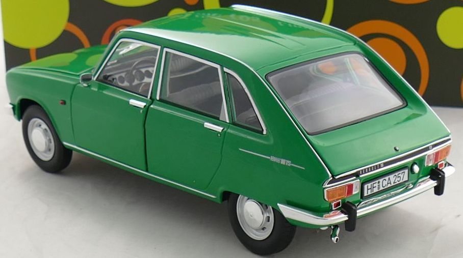 Available to Order – Renault R16 TS 2. Series 1972 Green My Daddy Car in the 70s' (Limited 500pcs) 1:18 Norev Model (NOV 185362)
