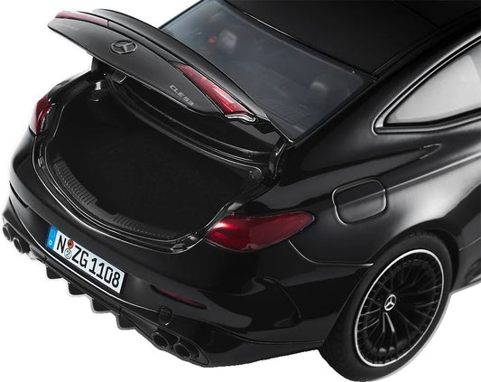 Mercedes AMG CLE 53 Coupe Obsidian Black 1:18 NZG Construction Models Model (view 2)