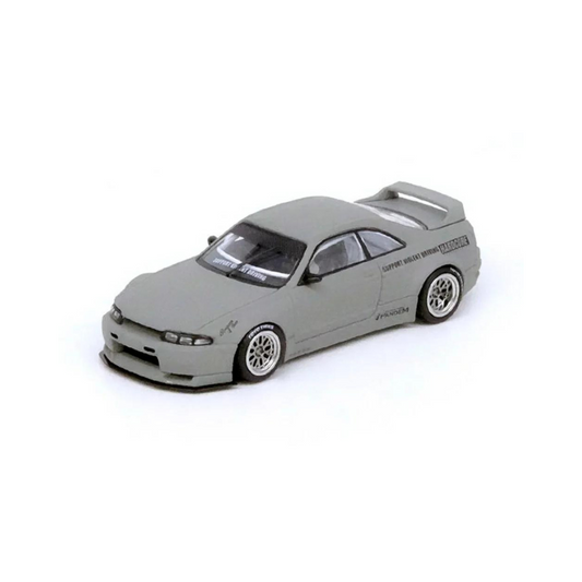 1:64 INNO64 IN64-R33P-CGM NISSAN SKYLINE GT-R (R33) PANDEM / ROCKET BUNNY CEMENT GREY MATTE