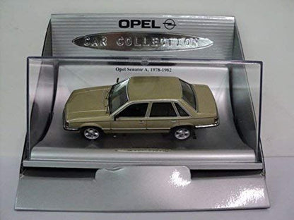 Available To Order – Opel Senator A - Gold Schuco - Cased 1:43 Dealer Models (OPE 93199158)