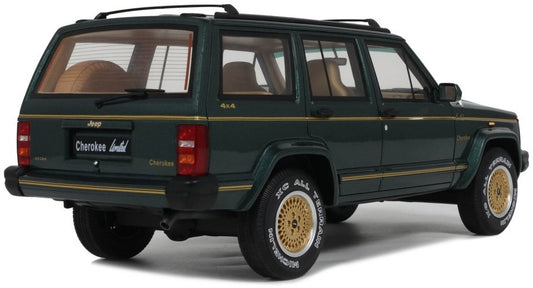 Available To Order – Jeep Cherokee XJ Limited Hunter Green 1995 1:18 Otto Mobile Club Model (OTT 1204)