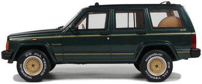 Available To Order – Jeep Cherokee XJ Limited Hunter Green 1995 1:18 Otto Mobile Club Model (OTT 1204)