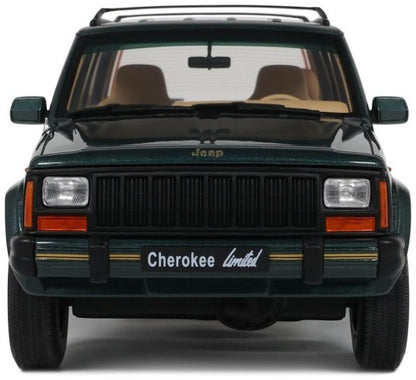 Available To Order – Jeep Cherokee XJ Limited Hunter Green 1995 1:18 Otto Mobile Club Model (OTT 1204)