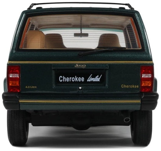 Available To Order – Jeep Cherokee XJ Limited Hunter Green 1995 1:18 Otto Mobile Club Model (OTT 1204)