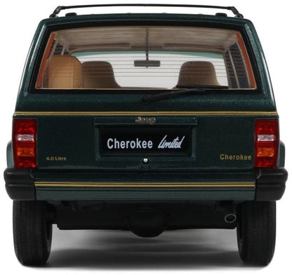 Available To Order – Jeep Cherokee XJ Limited Hunter Green 1995 1:18 Otto Mobile Club Model (OTT 1204)
