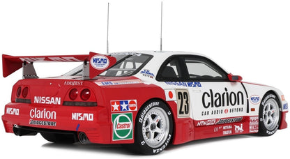 Available To Order – Nismo GT-R LM White K. Hoshino/M. Hasemi T. Suzuki 1996 1:18 Otto Mobile Club Model (OTT 1232)