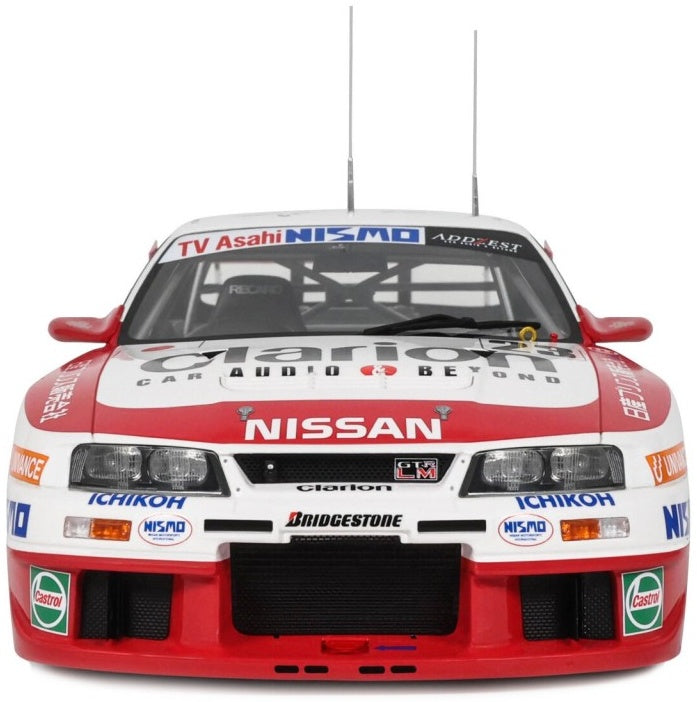 Available To Order – Nismo GT-R LM White K. Hoshino/M. Hasemi T. Suzuki 1996 1:18 Otto Mobile Club Model (OTT 1232)
