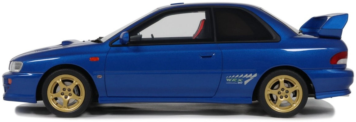 Available To Order – Subaru Impreza WRX Type R STI Version V Limited Sonic Blue 1999 1:18 Otto Mobile Club Model (OTT 1249)