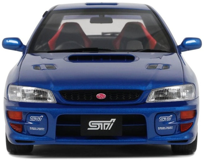 Available To Order – Subaru Impreza WRX Type R STI Version V Limited Sonic Blue 1999 1:18 Otto Mobile Club Model (OTT 1249)