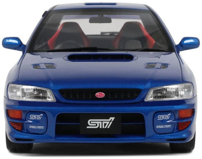 Available To Order – Subaru Impreza WRX Type R STI Version V Limited Sonic Blue 1999 1:18 Otto Mobile Club Model (OTT 1249)