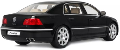 VW Phaeton 6.0 W12 Black L041 2005 1:18 Otto Mobile Model (view 2)
