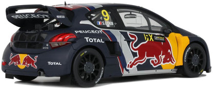 Peugeot 208 WRX S.Loeb Belgium GP 2018 1:18 Otto Mobile Model (view 2)